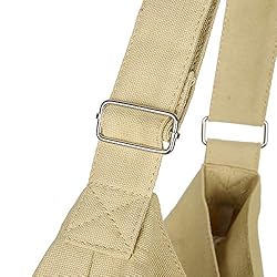 Covelin Women's Retro Large Size Canvas Shoulder