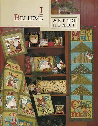 I Believe: Art To Heart Christmas Designs Paperback – January 1, 2009