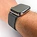 LUNANI Compatible for Apple Watch Band 42mm 44mm, Stainless Steel Mesh Sport Wristband Loop with Adjustable Magnet Clasp for iWatch Series 1 2 3 4, Black