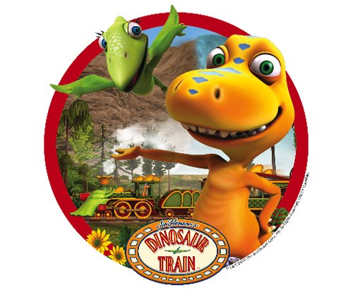 Dinosaur Train Edible Cupcake Toppers Decoration