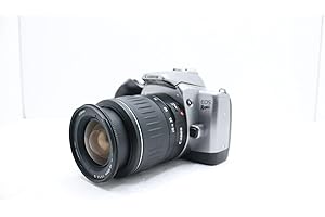 Canon EOS Rebel K2 SLR 35mm Film Camera with EF Canon Auto Focusing AF Lens. Automatic and custom shutter settings, EF mount 