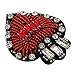 Rhinestone Loveheart Patch Sew on Applique Badge Clothing Decorative Patch fit Dress Jackets Handbag Shoes DIY Decoration