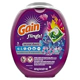 Gain flings! Scent Duet Laundry Detergent Pacs, Wildflower & Waterfall Scent, HE Compatible, 70 Count (Packaging May Vary)