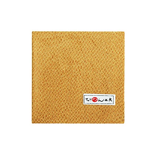 日本紐釦貿易(Nippon Chuko) ちりめんカット 無地 約23×33cm 金茶 CMN74 生地 ちりめん 無地
