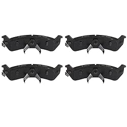 cciyu D667 Rear Ceramic Disc Brake Pads Kit For