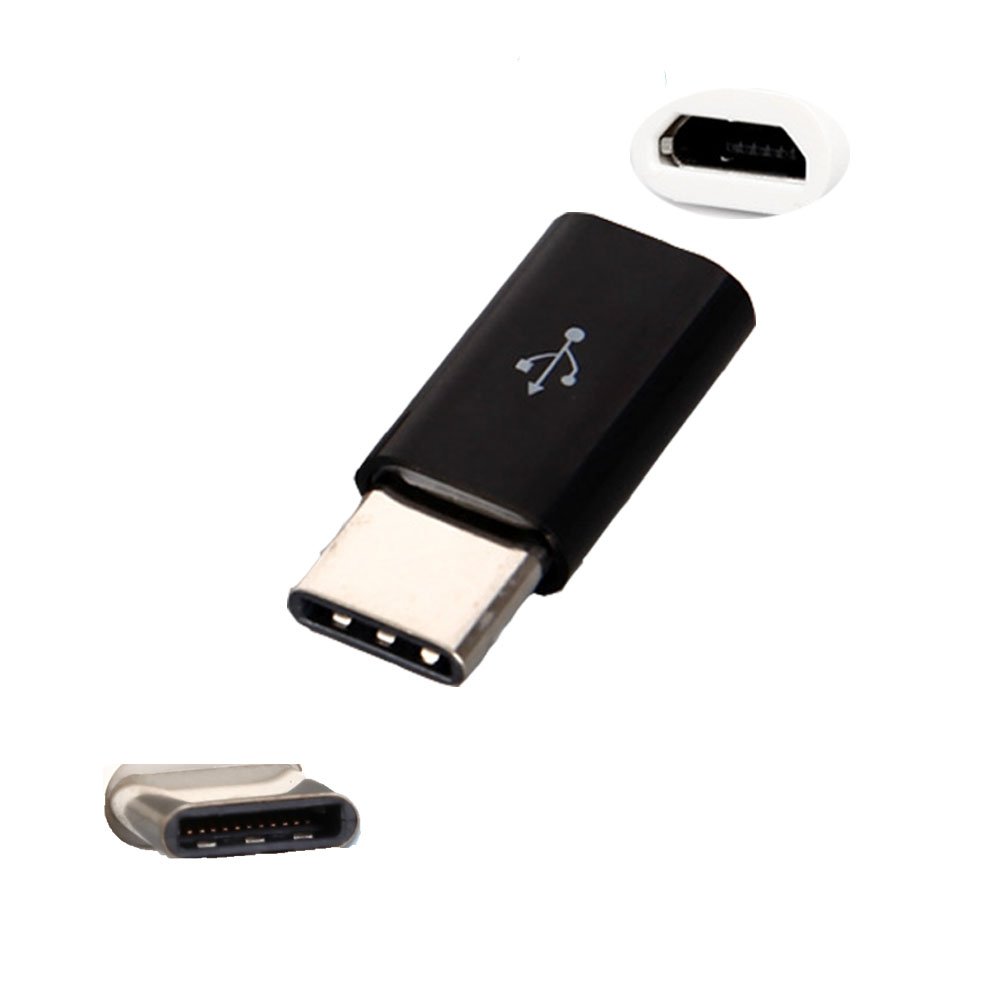 DOMILI Micro USB to USB C Adapter Charger for Samsung Galaxy S9 S8 Plus Note 8,Pixel 2 XL,LG V20 G5 G6,Moto Z Z2,Nintendo Switch, 5Pack