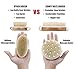 Dry Brushing Body Brush - Cellulite Massager Best for Get Rid of Cellulite, Glowing Skin, Dry Skin Exfoliating, Improves Lymphatic & Stimulates Blood Functions, with Massage Nodes & Natural Bristles