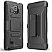 Galaxy Note 4 Case, i-Blason Prime Series Dual Layer Holster For Samsung Galaxy Note 4 [SM-N910S] with Kickstand and Locking Belt Swivel Clip (Black)