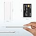 Ultra Slim and Light Power Bank, TOPVISION Universal 3600mAh Compact Pocket Size Ultrathin 6.99MM Portable Charger for iPhone 7/7 Plus 8, iPad, Samsung Galaxy-White