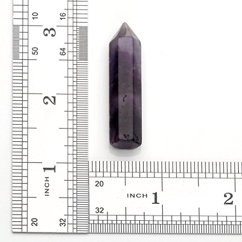 Jovivi-3-8pcs-45mm-Chakra-Crystals-Quartz-Healing-Wands-Kit-Reiki-Tumbled-6-Facet-Single-Point-Stones-Bohemian-Meditation-Set