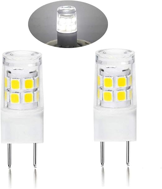 All New LED G8 Light Bulb, G8 GY8.6 Bipin Base LED, Dimmable 120V 35W