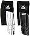 adidas Performance Ghost Pro Shin Guards, Silver Metal/White/Black, Large