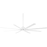 Minka-Aire F896-84-WHF Xtreme H2O 84 Inch Outdoor Ceiling Fan with DC Motor in Flat White Finish