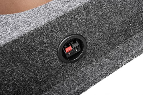 Q Power GMC10DF Dual 10" Subwoofer Enclosure for 1999-2006 Chevy Silverado and GMC Sierra Extended Cab Trucks