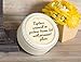 Cottage Garden Granddaughter Glossy Ivory Finish Round Jewelry Music Box Plays Song You are My Sunshine