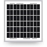 Newpowa High Efficiency 5W 12V Mono Solar Panel Module RV Marine Boat Off Grid