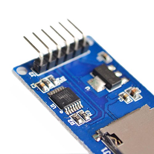 AuBreey 20pcs/lot Micro SD card mini TF card reader module SPI interfaces with level converter chip for arduino - Thumbnail 2