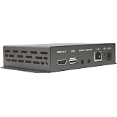 4K@30 HDMI Video Encoder Decoder, H.264/H.265, Supports RTMP RTSP SRT HLS UDP Multicast, HDMI Loopout, Multi-Platform Live Streaming, IPTV &amp; GB28181 ONVIF Compatible