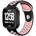 KIMILAR Sport Bands Compatible Fitbit Versa, Silicone Breathable Strap Replacement Bands with Ventilation Holes