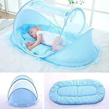 portable baby bed with mosquito net