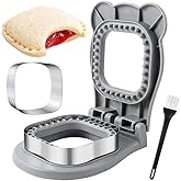 Nifogo Uncrustable Sandwich Cutter Maker, Large Sandwich Cutter and Sealer for Kids Children Boys Girls Lunch Breakfast