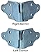 Corner Stake Rack Brackets, Normally Used for Connecting Trailer Side Panels, 2 Corners Both Left and Right Hand Sets