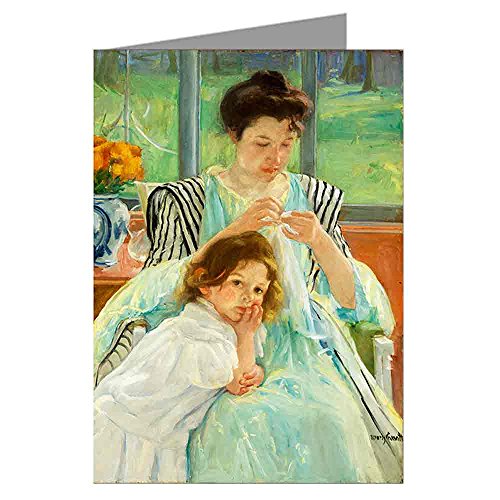 Celebrate Mothers with This Single Vintage Greeting Card of Mary Cassatt