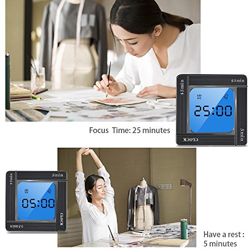 image for CSHID-US Digital Timer Clock, Alarm Clock Snooze Countdown Up Function