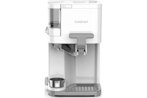 Cuisinart Ice Cream Maker Machine, 1.5 Quart Mix It In Soft Serve, Yogurt, Sorbet, Sherbet Maker, White, ICE-45P1
