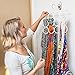 Scarf Hanger or Scarf Organizer - is a 2 pack Great for Small Spaces Use Behind a Door or in a Closet