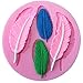 Efivs Arts Ea177 4 Kinds Of Feather Pattern Silicone Candy Fondant Chocolate Accessory Mold For Cake Decoration