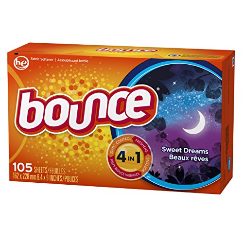 Bounce Sweet Dreams Fabric Softener Dryer Sheets, 105 Count - Thumbnail 6
