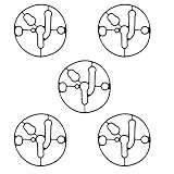 Panari (Pack of 5) Float Bowl Gasket for Briggs and Stratton 695426 Nikki Carburetor Overhaul John Deere Troy-Bilt Toro Lawn Mower