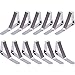 Bestsupplier 12 Pack Stainless Steel Tablecloth Clips Table Cloth Cover Clamps