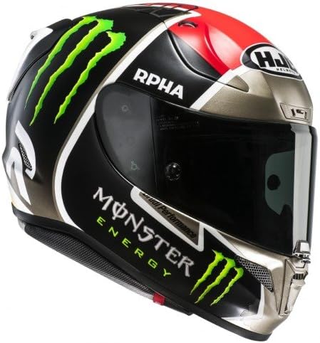 HJC RPHA 11 JONAS FOLGER Motorcycle Helmet, Black/Red, Size M