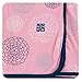 KicKee Pants Little Girls Print Swaddling Blanket - Lotus Blooms, One Size