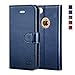 OCASE Wallet Case for iPhone SE 2016 Edition/iPhone 5S/ iPhone 5 [Card Slot] [Kickstand] Leather Wallet Flip Case for Old iPhone SE/ 5S/ 5 Devices - Blue
