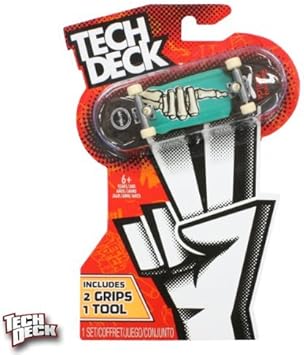 Tech Deck 96mm Fingerboard With Sticky Trick Tape Almost Rodney Mullen Amazon Co Uk Toys Games
