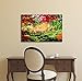 wall26 Canvas Print Wall Art Asian Style Bridge in Autumn Fall Forest Nature Wilderness Photography Modern Art Rustic Scenic Colorful Multicolor for Living Room, Bedroom, Office - 24