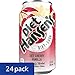 Hansen's Diet Cherry Vanilla Soda Soft Drink, 12 fl oz, 24 Pack