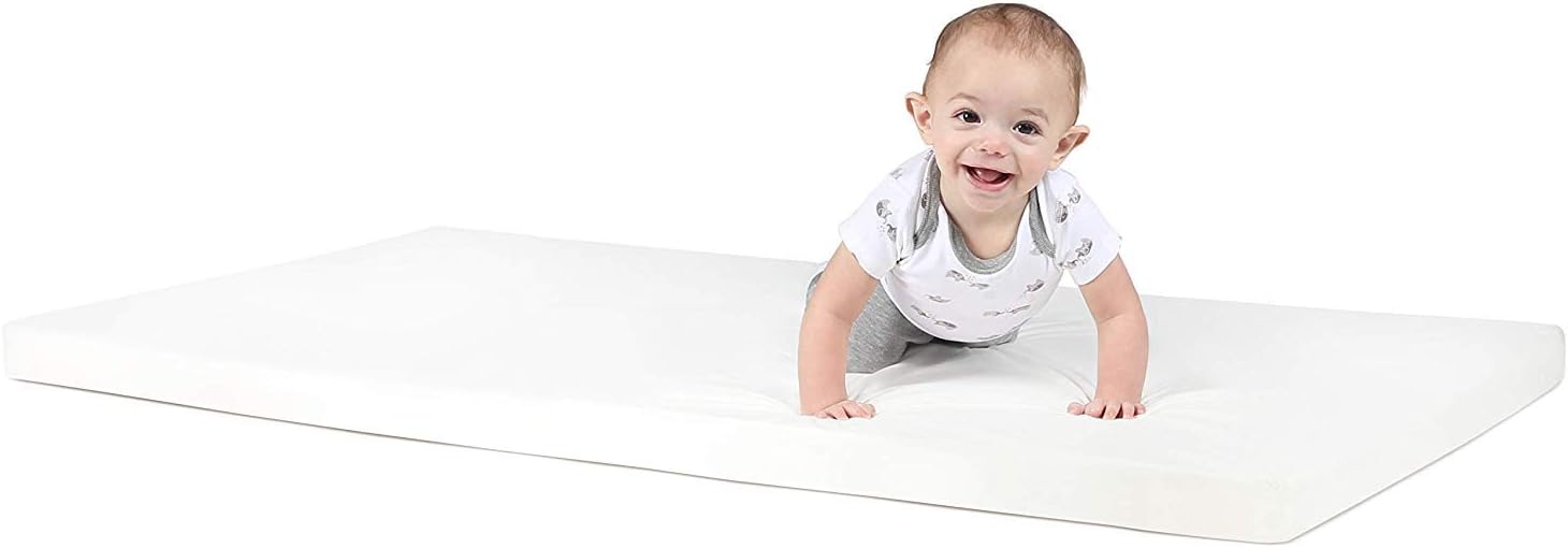 Orthopedic Memory Foam Baby Crib Mattress for Toddler, Crib (Designed for Baby Crib Tooddler(Baby Crib Mattress_52" L x…