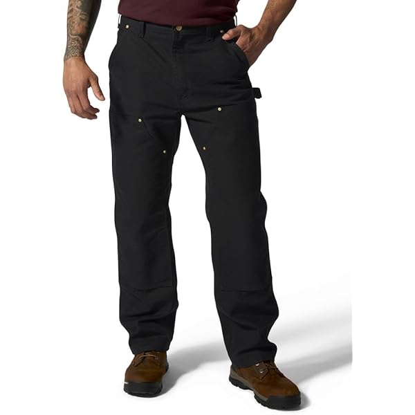 Carhartt Men's Loose Fit Double-Front Utility Logger Jean, Canal