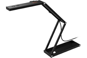 VIISAN Document Camera 13MP 4K with AF Lens, Foldable Webcam for Teachers Classroom, Built-in Mic & LED Light, Portable Overhead Cam for PC Mac, Web Conferencing Visualizer for Teaching