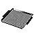 Royal Gourmet Non-stick Rectangle Grill Pan BBQ Basket for Vegetable, Seafood