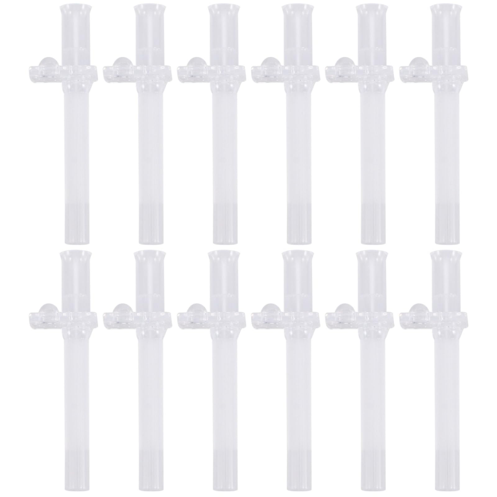 BESPORTBLE 12 Pcs Straw Bite Valves Universal Silicone Straw Nozzle Water Bottle Straws Valves Tip Replacement for Home Shop