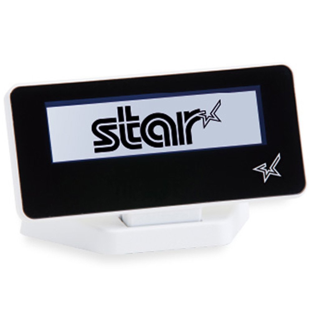 Star 39990020 Star CUSTOMER DISPLAY SCD222U WHITE ONLY FOR USE WITH MPOP