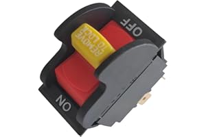 TSNUPGOHXW On-Off Toggle Switch fit for Rockwell, Hitachi, Dewalt,Performax, Dayton, Jet, Reliant, Craftsman OR90037 Power Tools Planer Band Saw Drill Press Table Saw Grinder Sander KEDU HY7 (1)