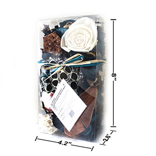 image for Qingbei Rina Gifts,Turquoise Potpourri Bag,including lotus pod,Flower,