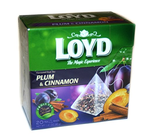 Loyd the Magic Experience Flavoured Fruit Tea Plum & Cinnamon 20 teabags Loyd the Magic Experience Flavoured Fruit Tea Plum & Cinnamon 20 teabags