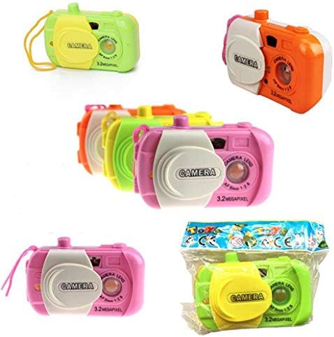 Makvio Color Random Camera Toy Projection Simulation Kids Digital Camera Toy Take Photo Children Educational Plastic Gift For Baby